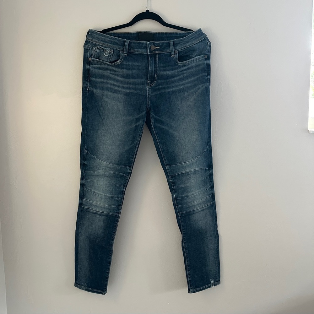 Buckle Black jeans. Size 30. Fit no. 53. Ankle skinny. Dark wash. Stretchy.